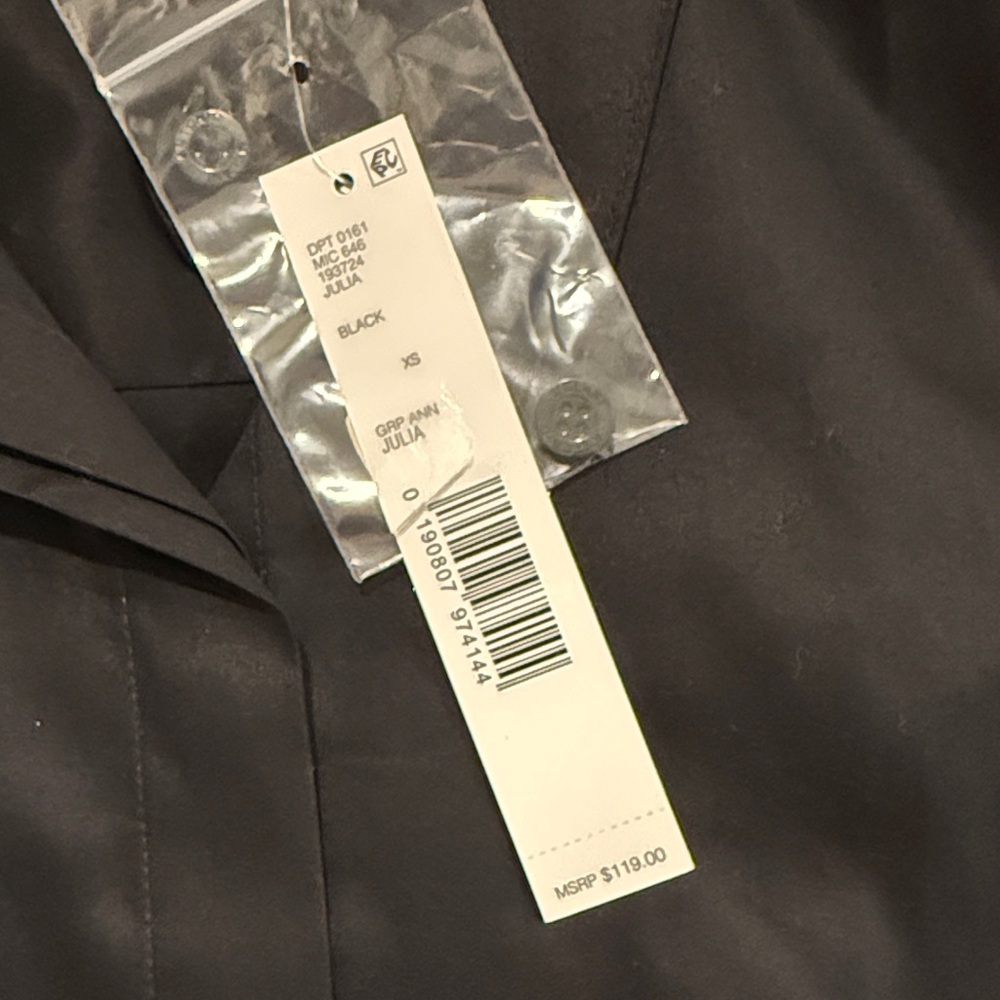 ANTONIO MELANI Classic Black Blouse - Picture 3 of 6